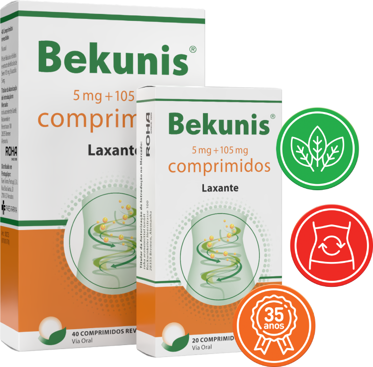 bekunis comprimidos embalagens